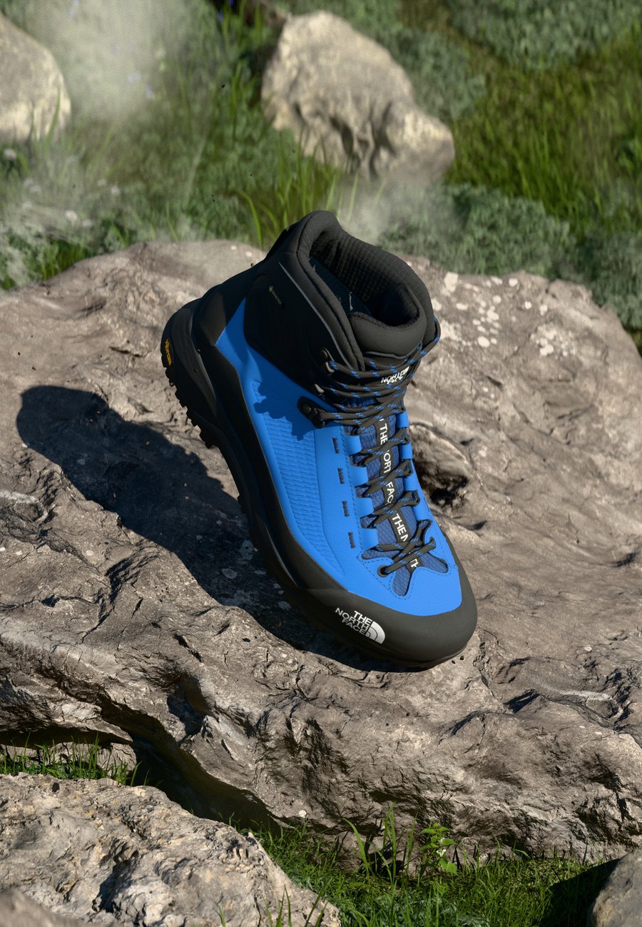 

Кроссовки The North Face M VERTO ALPINE MID GORE TEX, Hero Blue/Tnf Black/Blue