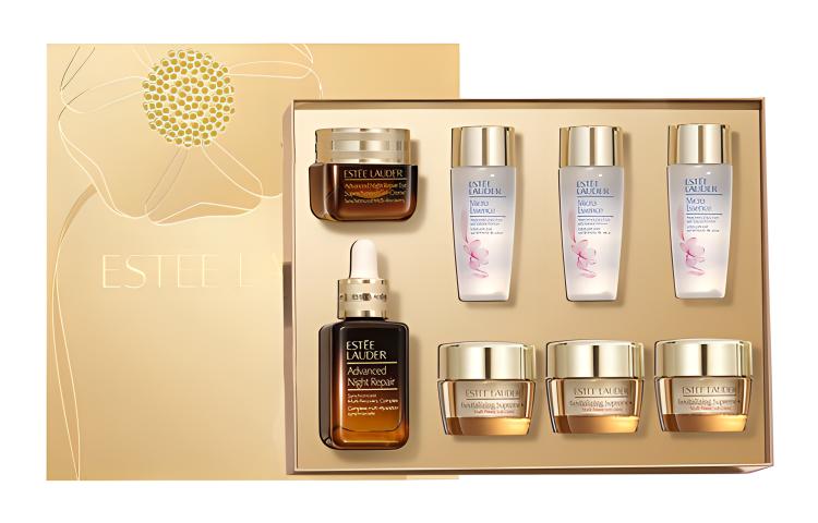 

ESTEE LAUDER Yashilandai Little Brown Bottle восстанавливающий набор для ухода за кожей питательный увлажняющий комплект из 8 предметов