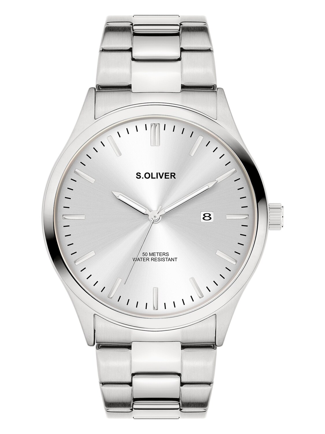 

s.Oliver Серебряные аналоговые часы