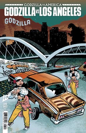 

Godzilla vs America Los Angeles CVR B Gonzo