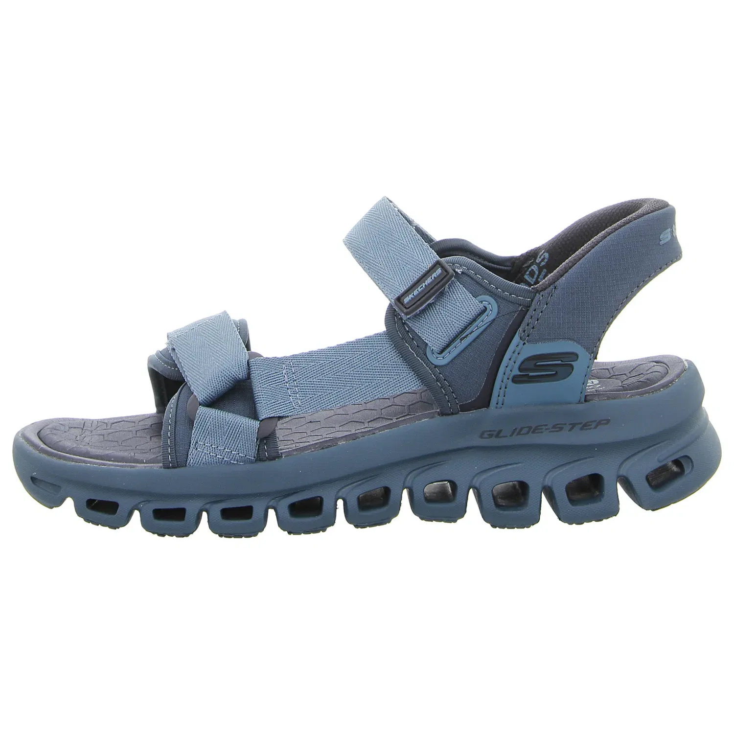 Сандалии Glide Step Sandal Skechers, синие — фото 2