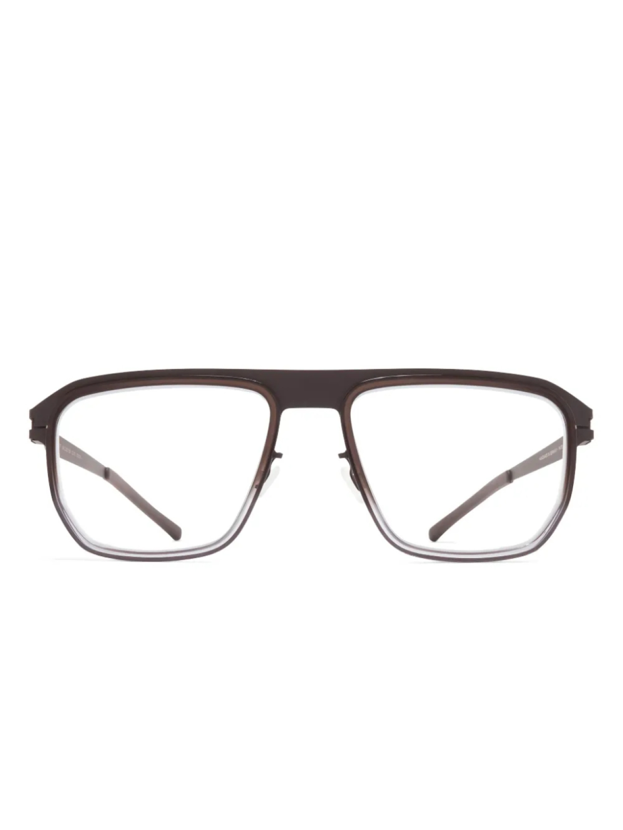 

Геометрические большие очки Mykita, серый