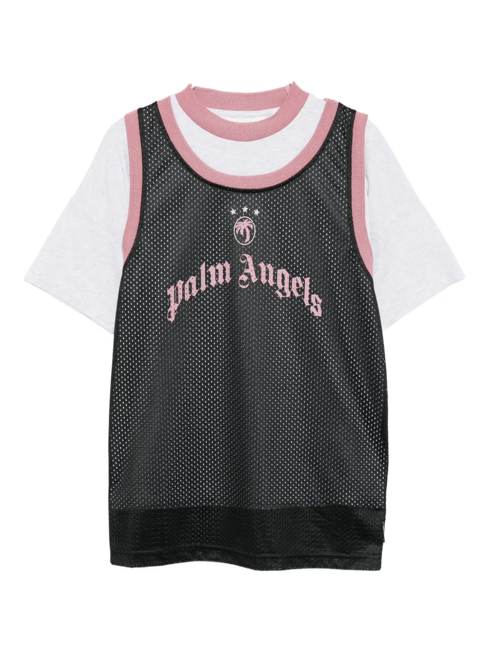 

Платье с принтом-логотипом Palm Angels Kids, черный