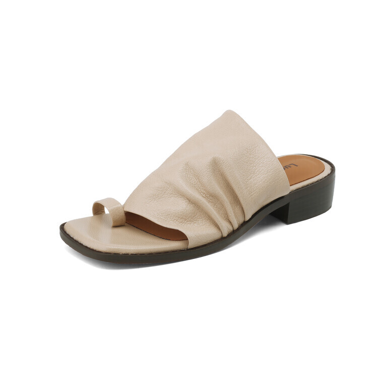 Шлепанцы женские Yeezyy Reezy, цвет Apricot
