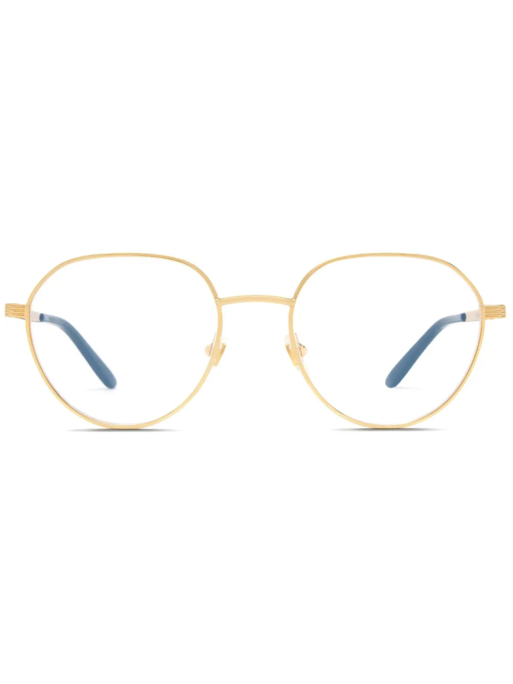 

Очки GG1458O в круглой оправе Gucci Eyewear, золотой