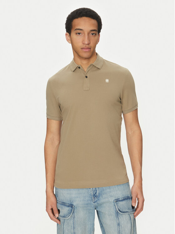 

Рубашка поло облегающего кроя Dunda D11595-5864 6057 G-Star Raw, хаки