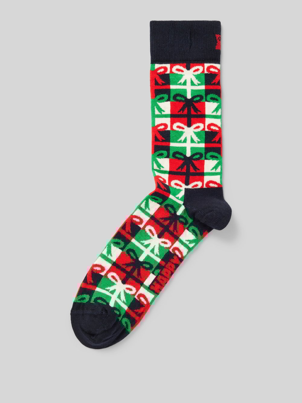 

Носки с этикеткой-надписью модель «Multi Color Gift» Happy Socks, синий