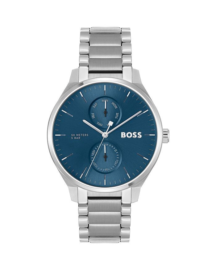 

Многофункциональные часы BOSS Hugo Boss Tyler, 43 мм, синий
