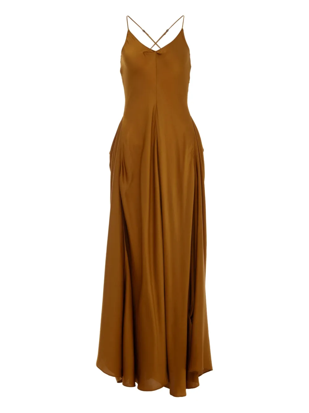 

Платье макси с карманом YANGKEHAN, желтый