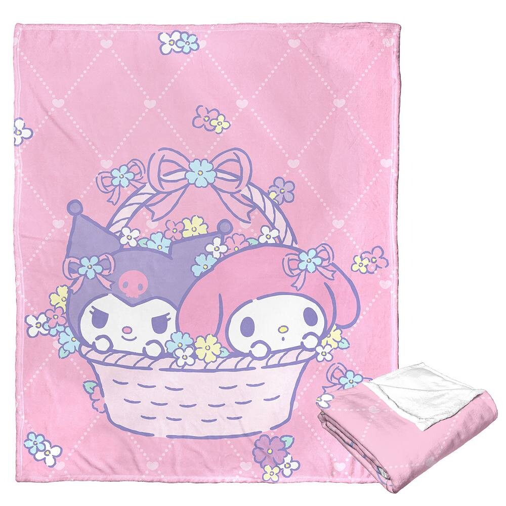 

Плед My Melody & Kuromi Basket Of Fun Hello Kitty, цвет My Melody