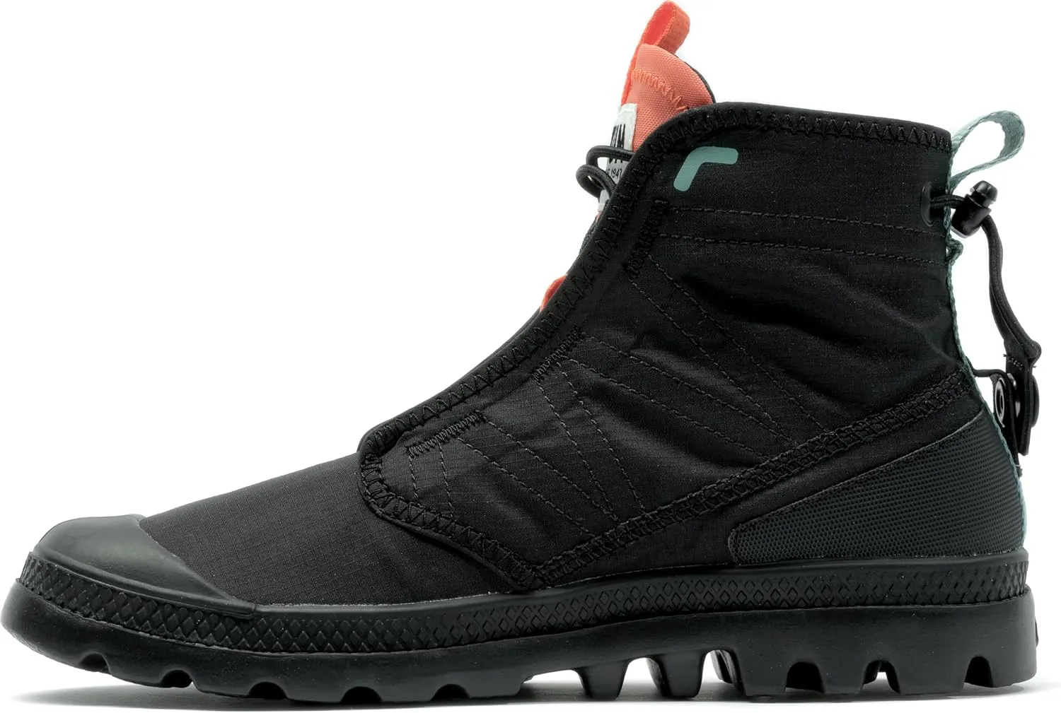 Мужские ботинки Palladium Pampa Travel Lite RS из нейлона Ripstop, черный — фото 4