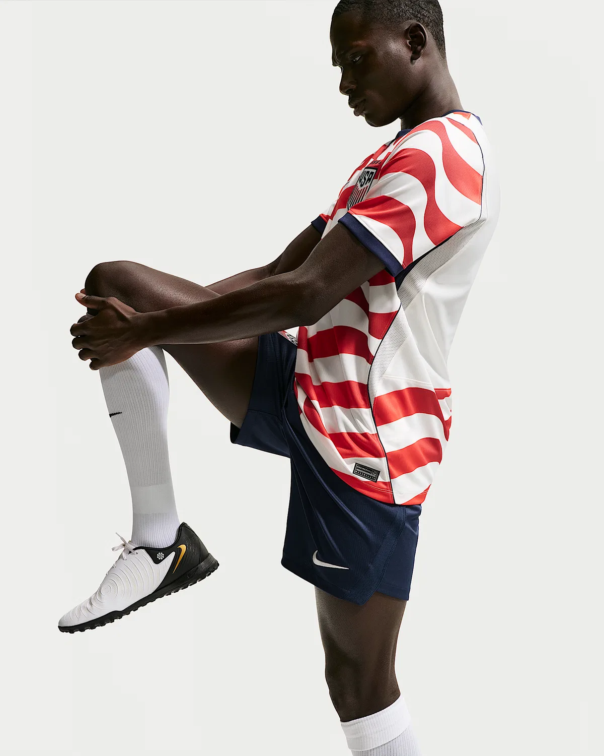 Мужские шорты Nike Dri-FIT Soccer Replica USMNT 2026 Stadium Home, Midnight Navy/Sail — фото 4