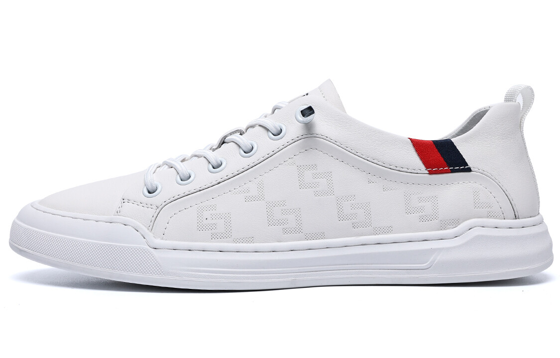 

Кроссовки C°BANNER Stylish Skateboarding Shoes Men Low-top White, белый