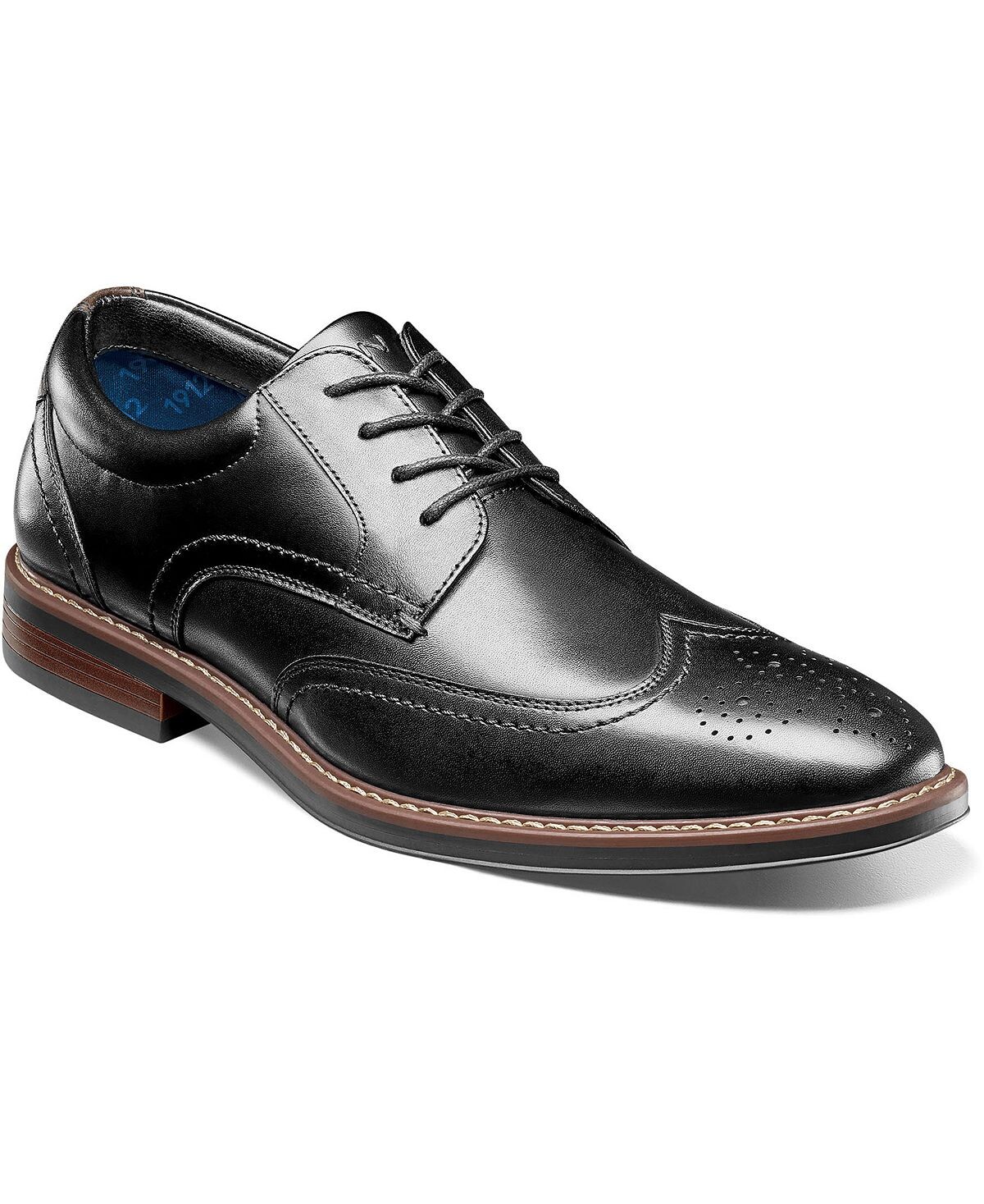 

Мужские оксфорды Centro Flex с Wingtip Nunn Bush