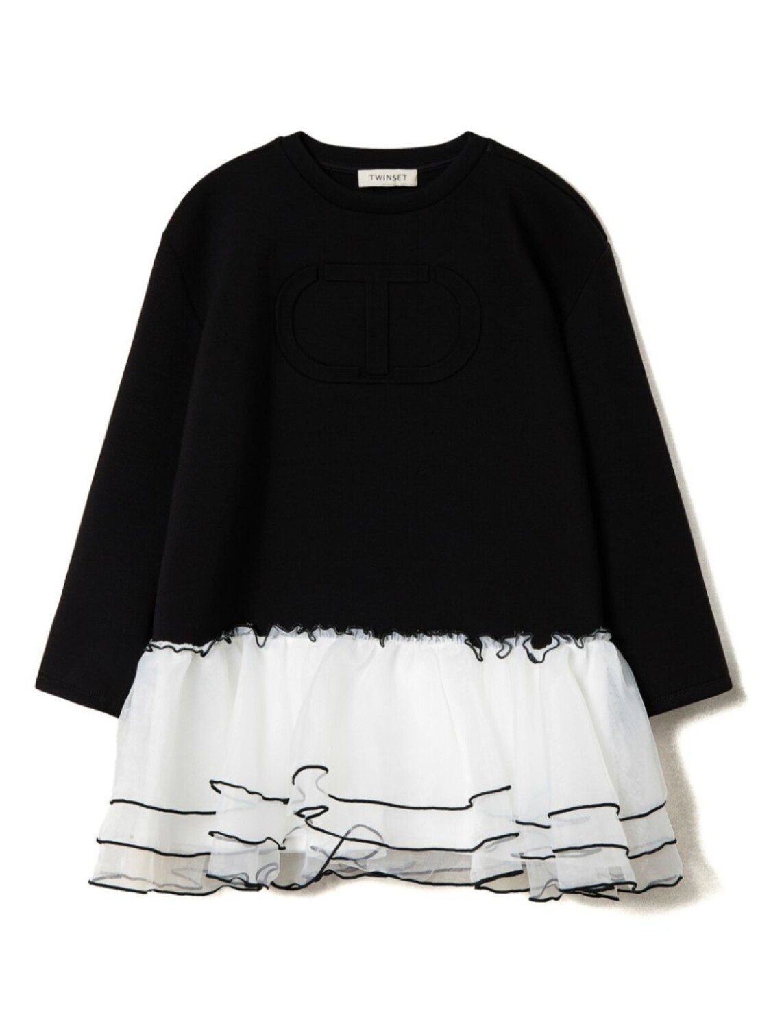 

Платье из органзы с оборками TWINSET Kids