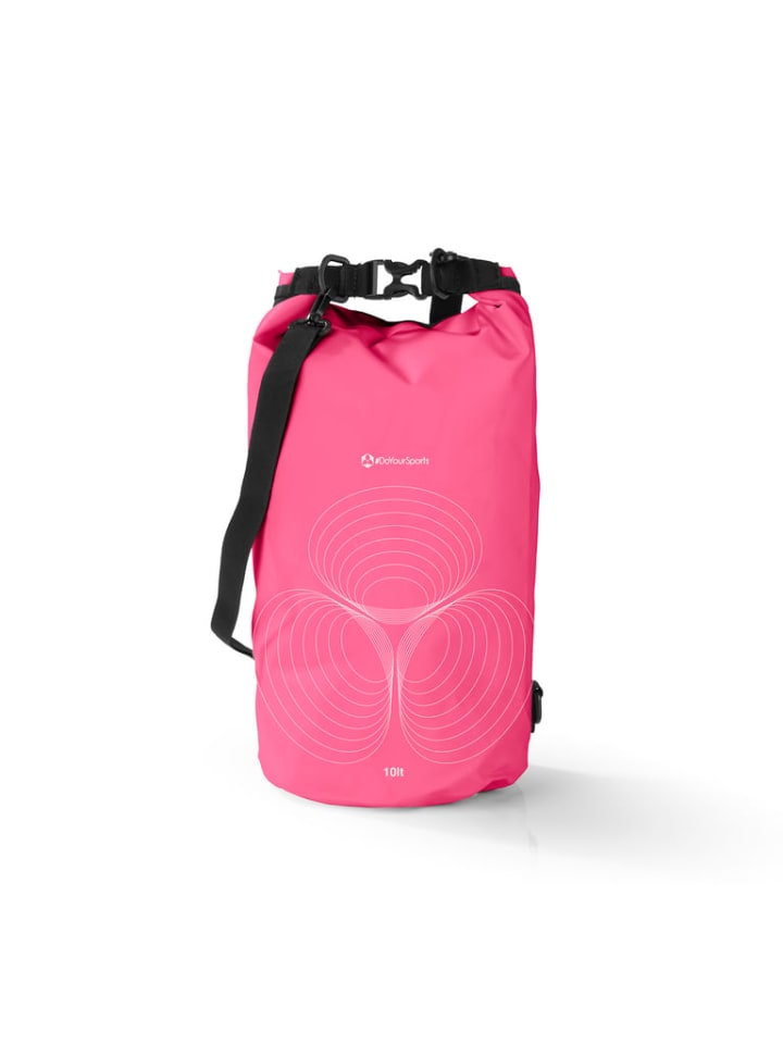

Водонепроницаемая сумка из ПВХ для кемпинга и водных видов спорта - 10 л - розовая #DoYourSports