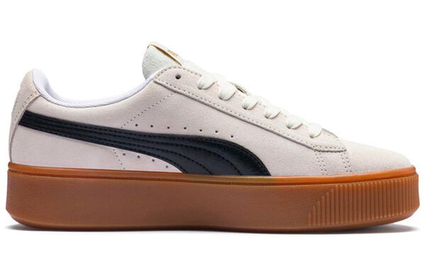 Кроссовки vikky stacked retro casual skateboarding shoes white Puma, белый — фото 2