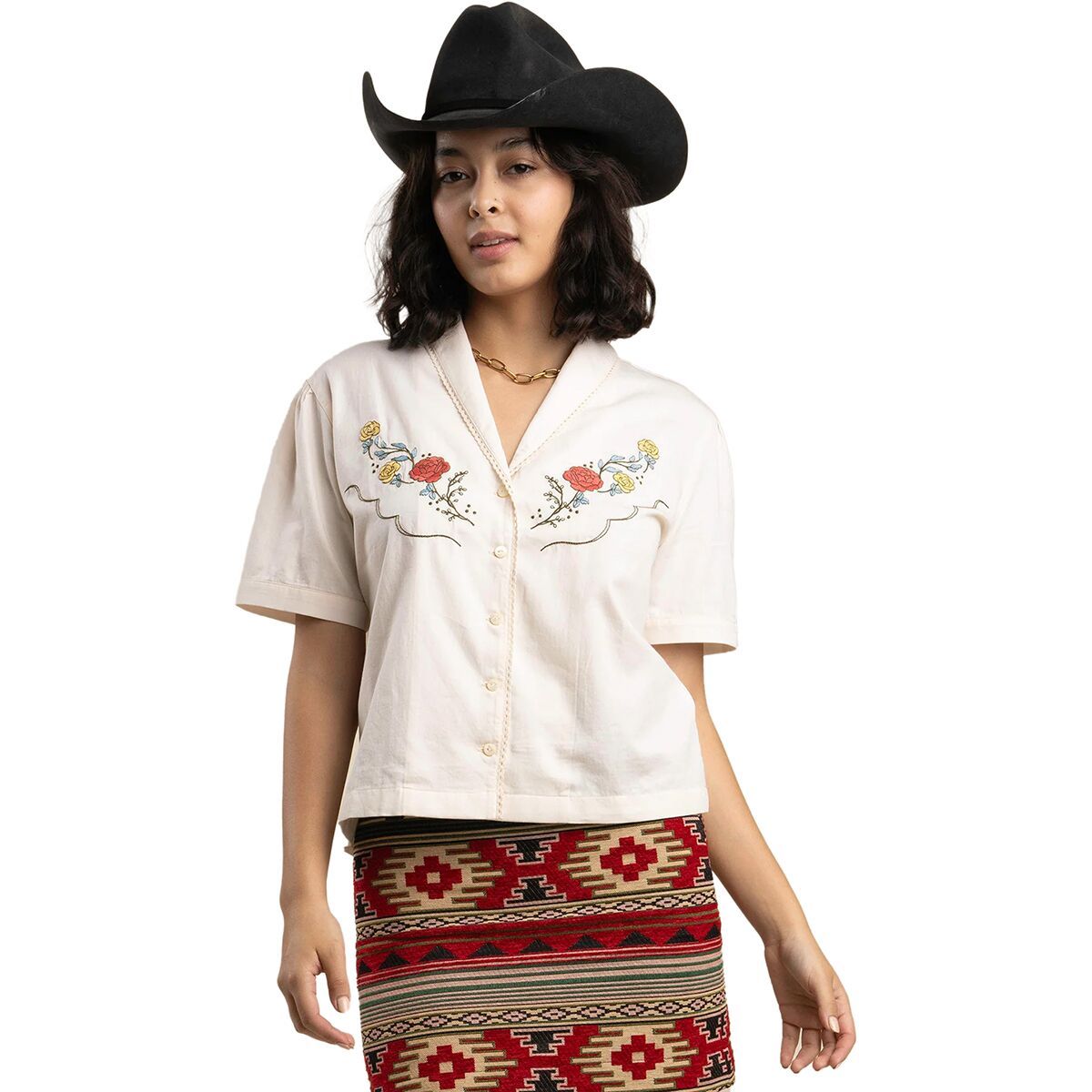 

Блузка из кружева prairie rose Sendero Provisions Co., белый