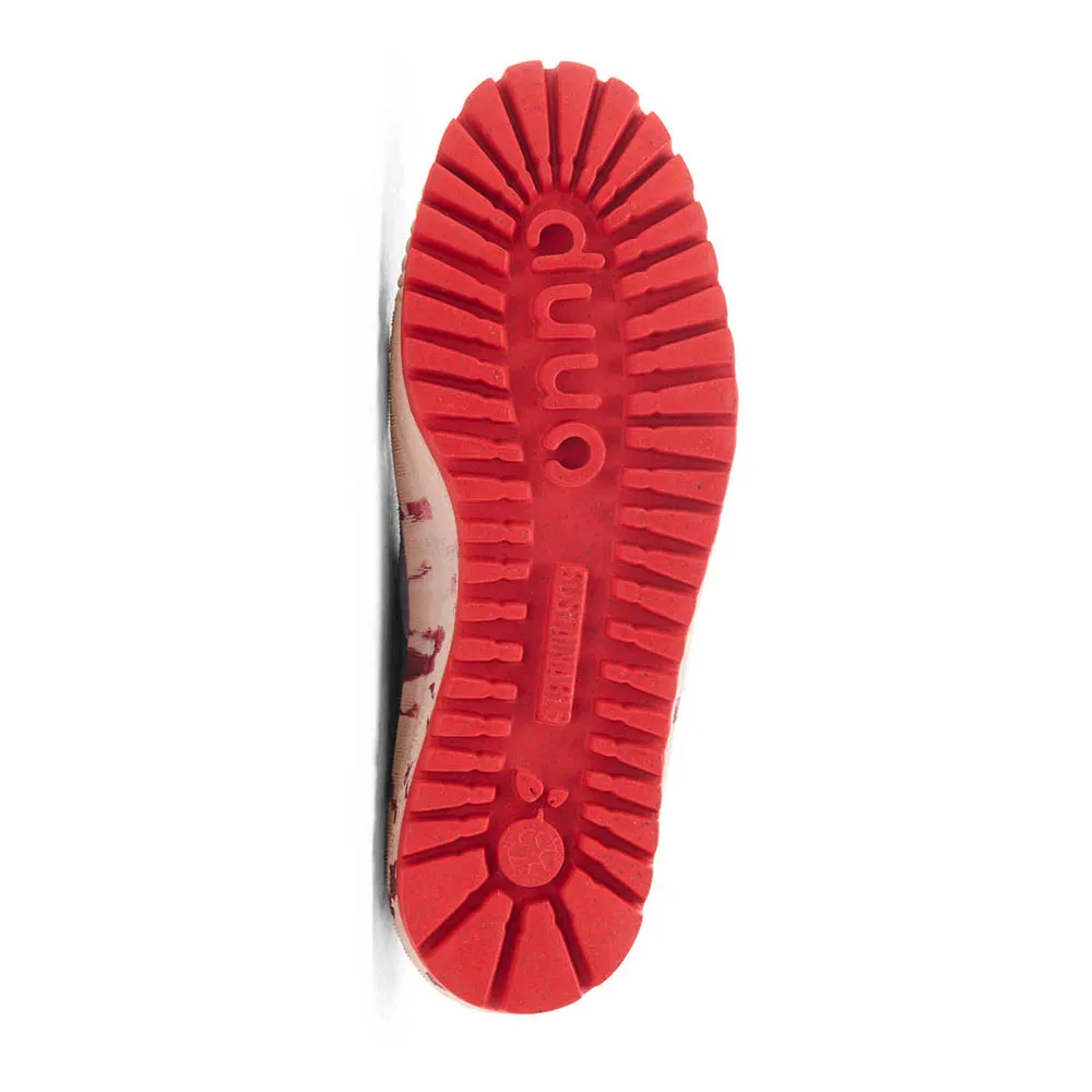 Кроссовки Duuo Shoes Col Cover Folck Plus 98, красный — фото 4