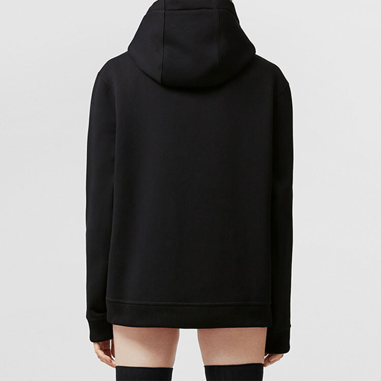 Толстовка Burberry, женская, мягкая одежда, black — фото 4