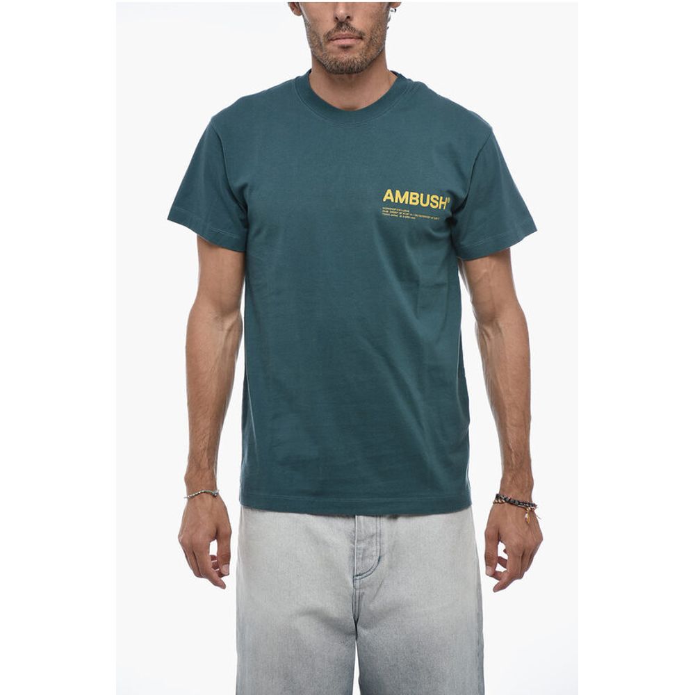 

Футболка с круглым вырезом WORKSHOP EXCLUSIVE из хлопка Ambush, Green