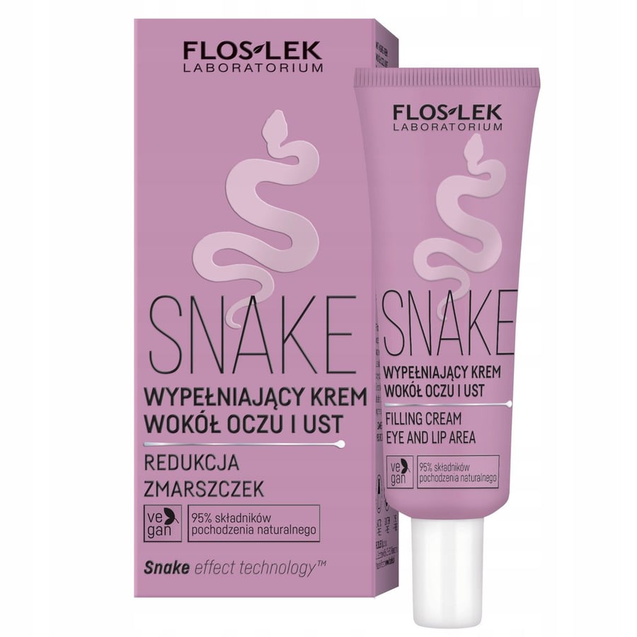 

FLOSLEK Snake, крем для кожи вокруг глаз и губ, 30 мл FLOS-LEK