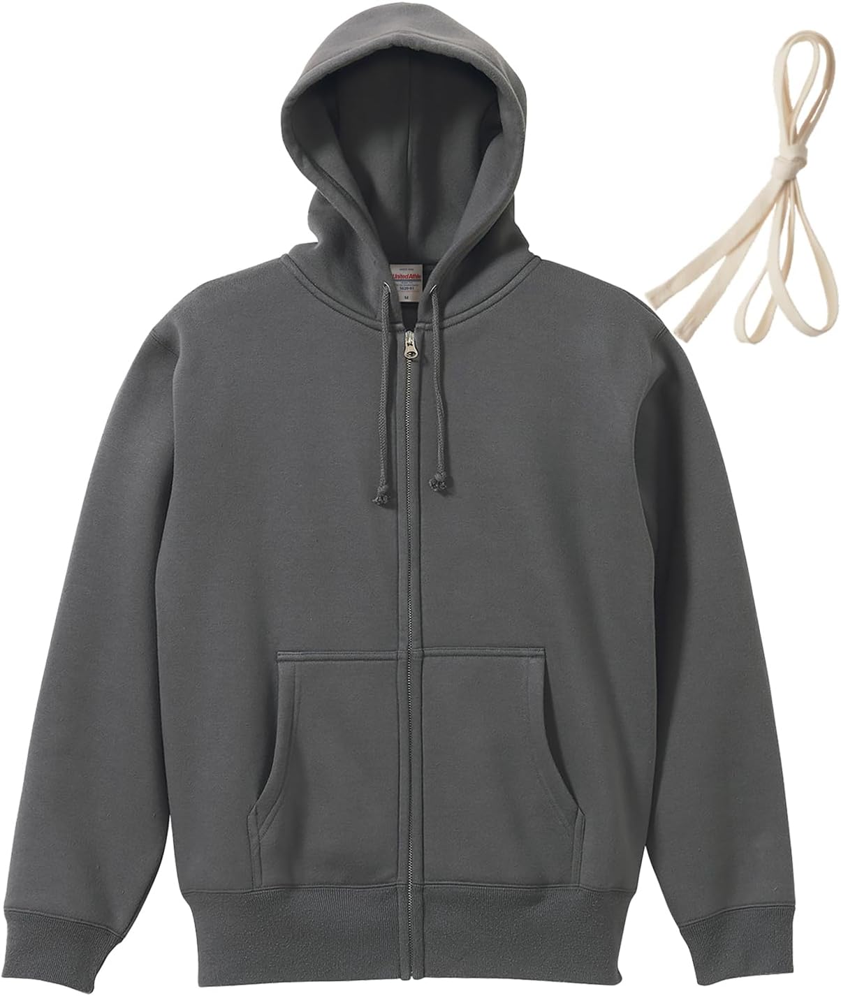 

Мужская толстовка United Athle 562001 из ткани плотностью 10,0 унций, на молнии (с флисовой подкладкой)