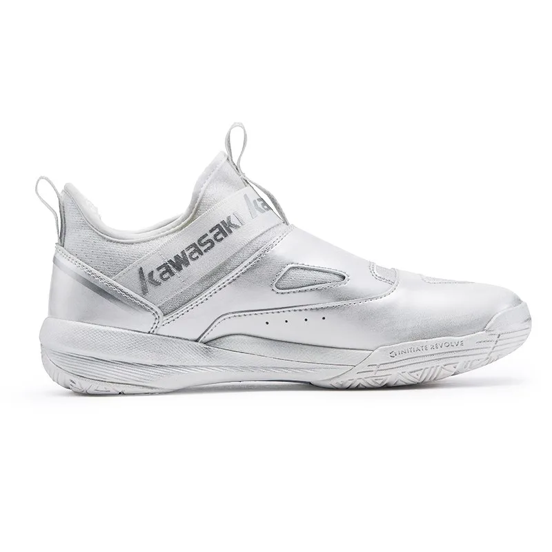 Кроссовки для бадминтона Crossover 2.0 Mid Collection Knob Comfortable Mid top Unisex Kawasaki, Jade Sea Blue — фото 4