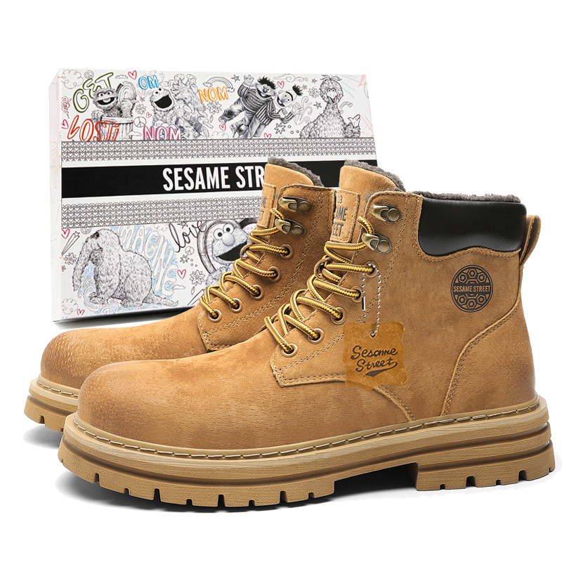 

Мартин Бут унисекс SESAME STREET, коричневый коричневый[short plush style]