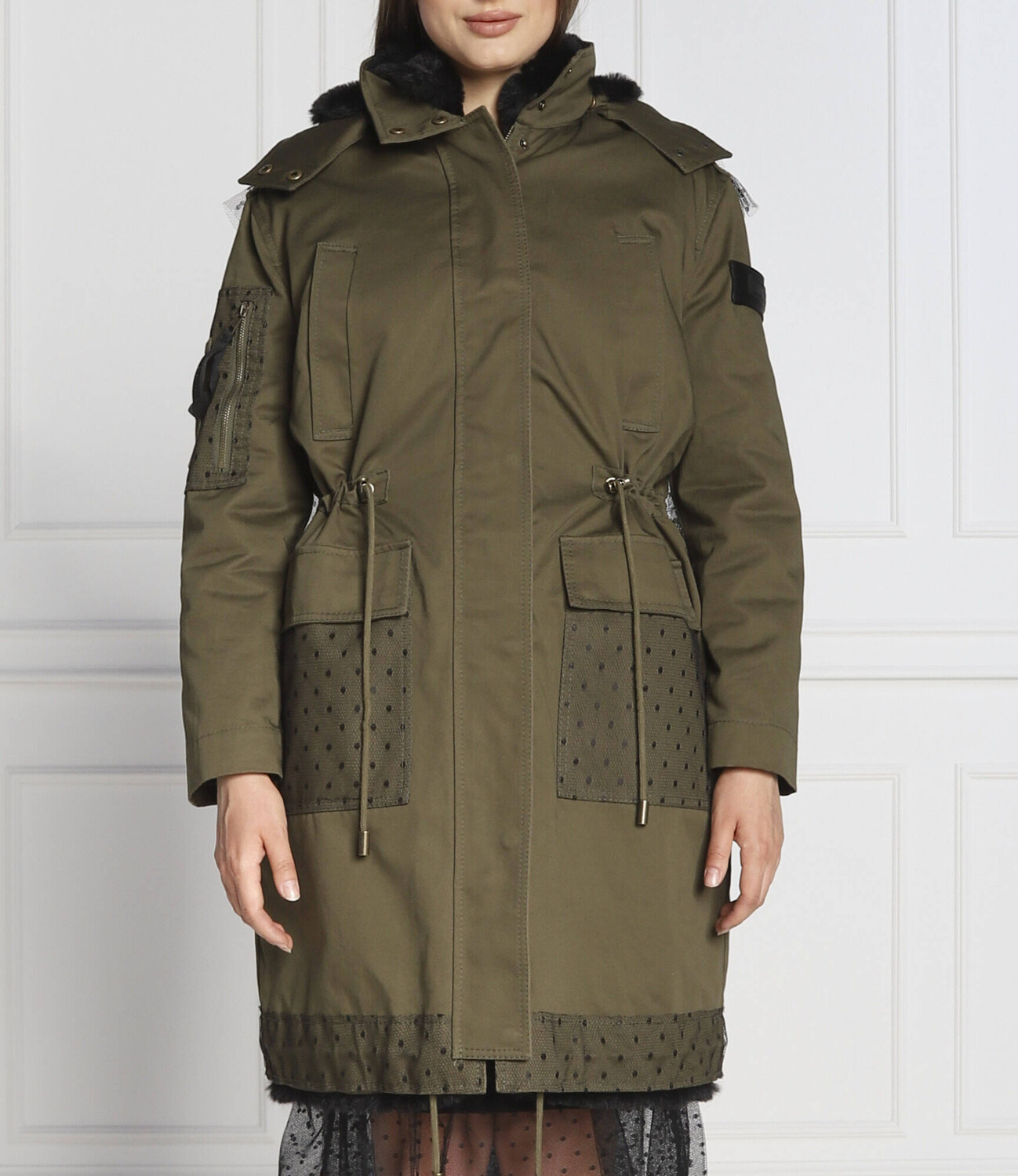 

Пальто Red Valentino, зеленый