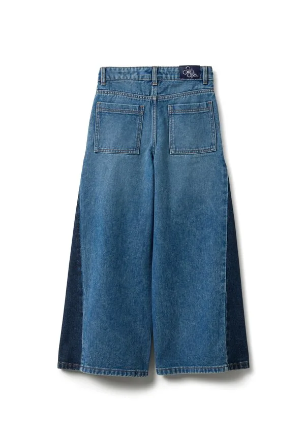Широкие расклешенные джинсы Ovs, Denim Blue — фото 2