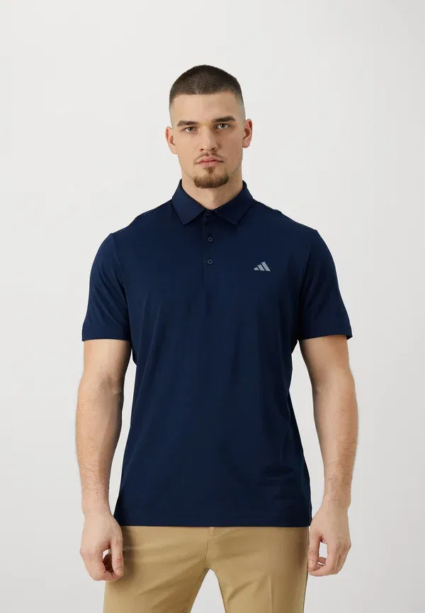 Мужская рубашка-поло ultimate365 solid, Adidas Golf, тёмно-синий
