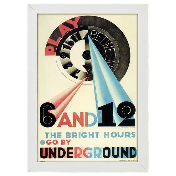 

Рамка для фотографий LegendArte Poster 1930 Bright Hours, белый