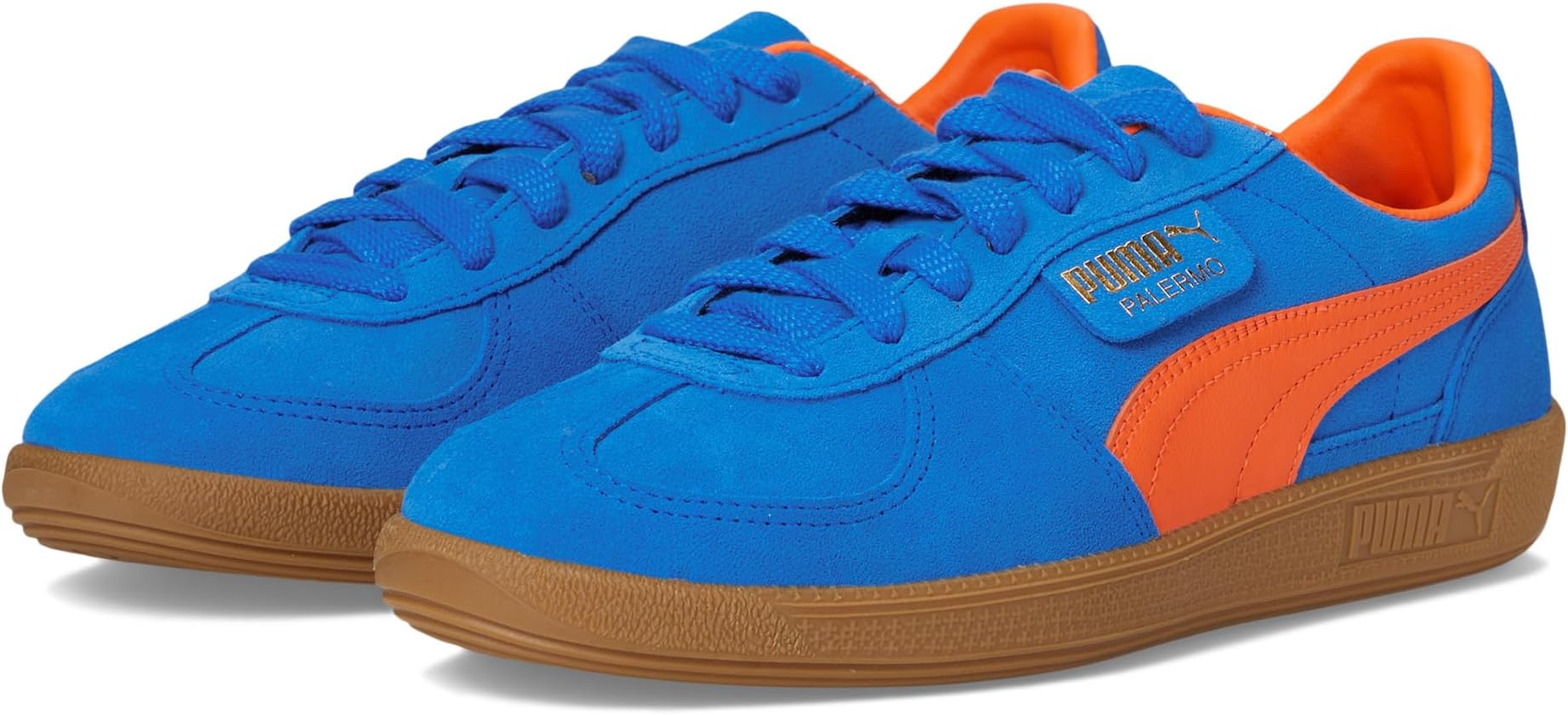 

Кроссовки PUMA Palermo Shoes, Hyperlink Blue/Flame Flicker/Gum