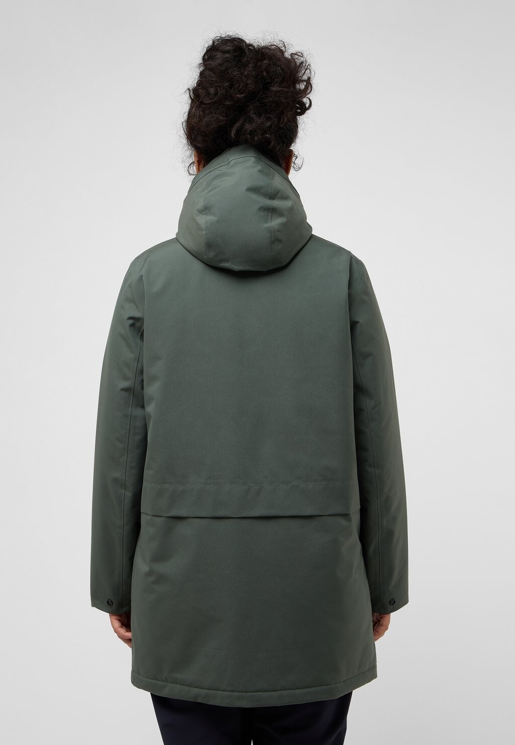 

Зимнее пальто TEMPELHOF Jack Wolfskin, зеленый