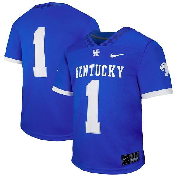 Молодежная игровая реплика футболки Kentucky Wildcats Untouchable Nike — фото 2