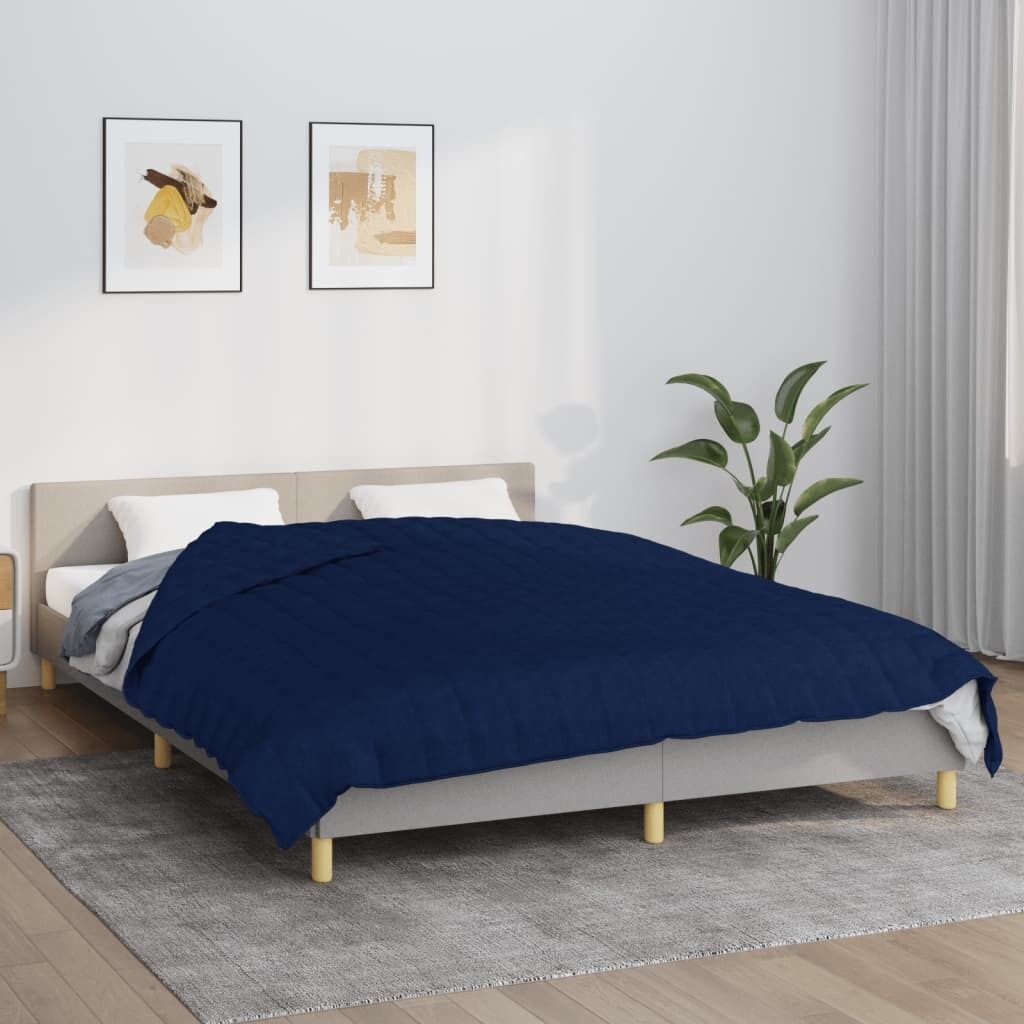 

Одеяло утяжеленное синее 200х230 см, ткань 13 кг. DKD HOME DECOR, синий