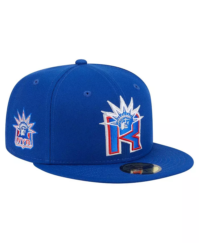 

Мужская синяя бейсболка New York Rangers Deceptor 59FIFTY Fitted New Era