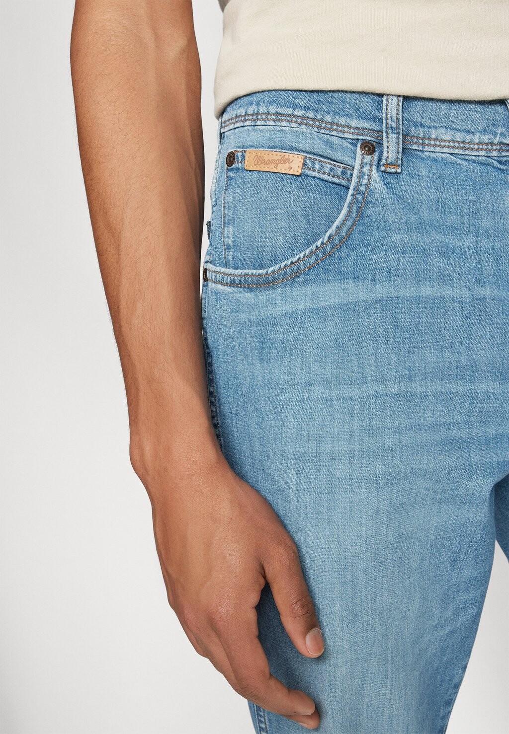 

Джинсы прямого кроя TEXAS Wrangler, синий деним