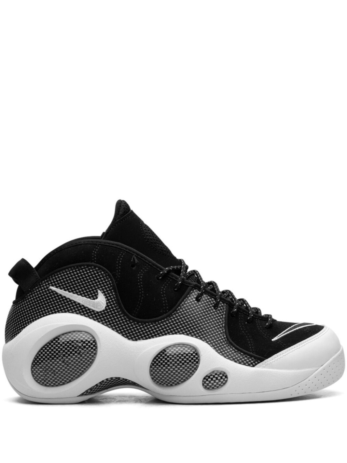 

Nike кроссовки Air Zoom Flight 95 OG Black Metallic Silver, черный