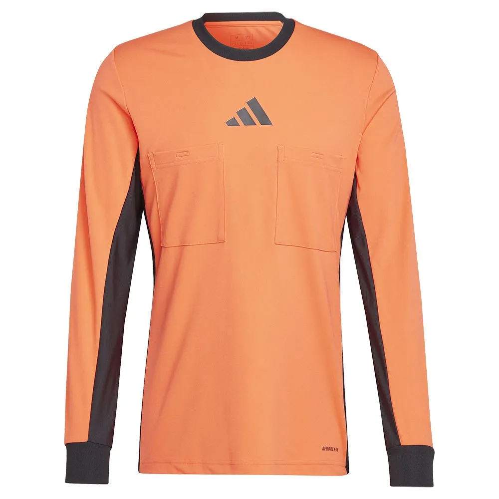 Футболка с длинным рукавом adidas Referee 24, оранжевый — фото 3