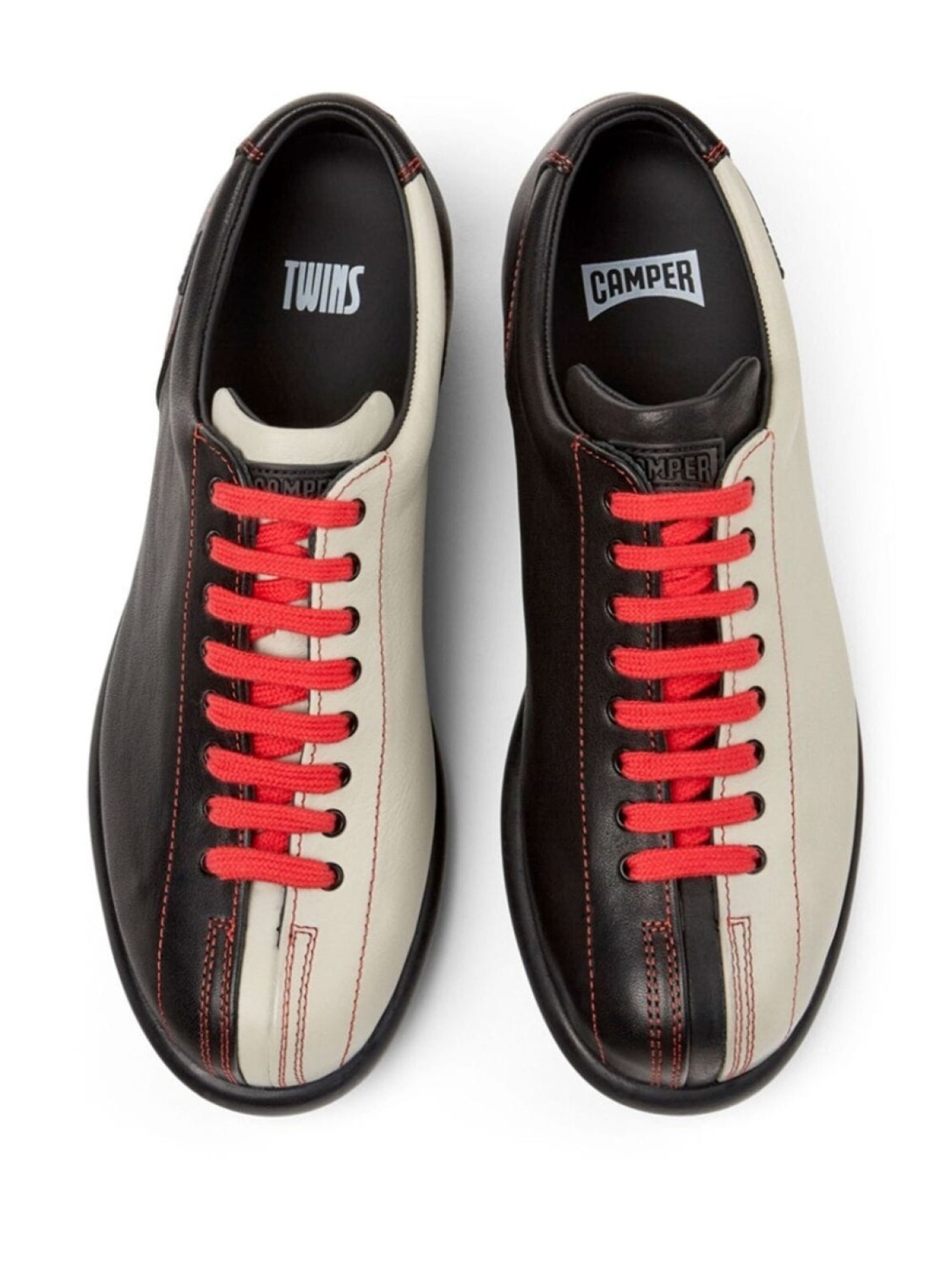 Camper туфли Pelotas Ariel Hella на шнуровке, черный — фото 4