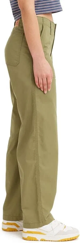 Женские джинсы Levi's '94 Baggy Utility (новые), оливковый — фото 2