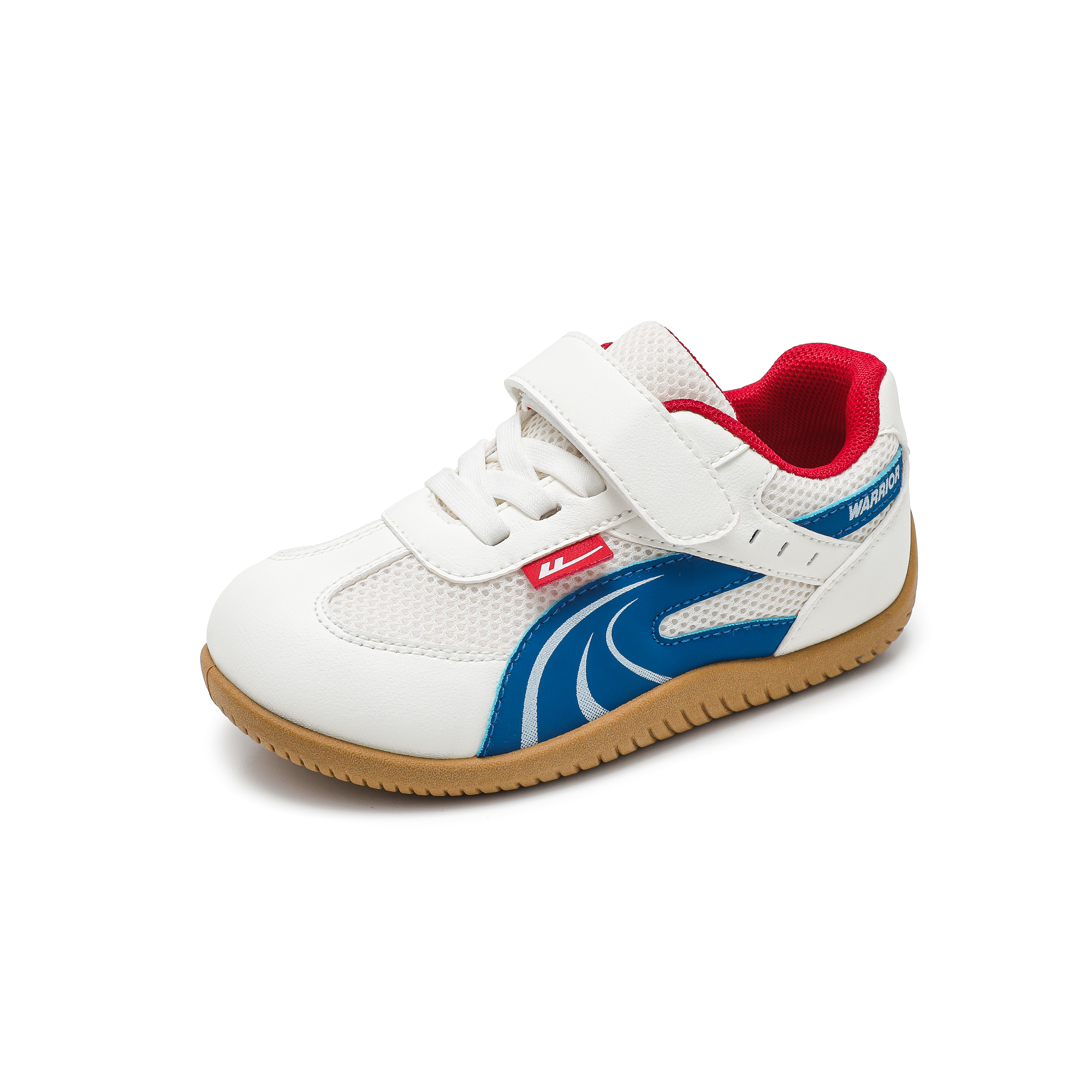 Мальчиковые немецкие армейские кеды из искусственной кожи low top Casual Shoes Kids' WARRIOR, month/белый — фото 3