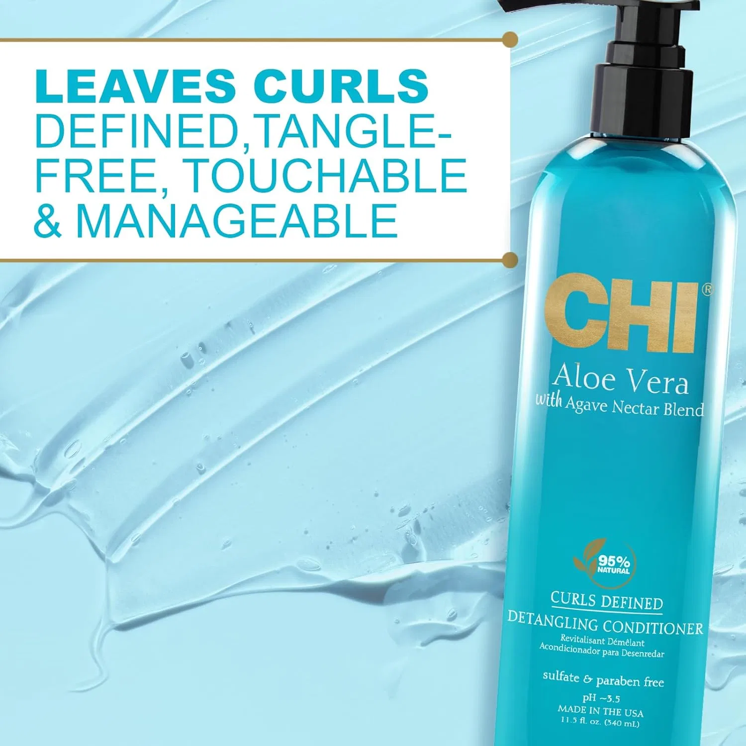 Кондиционер для распутывания волос «Aloe Vera Detangling Conditioner» от CHI — фото 2
