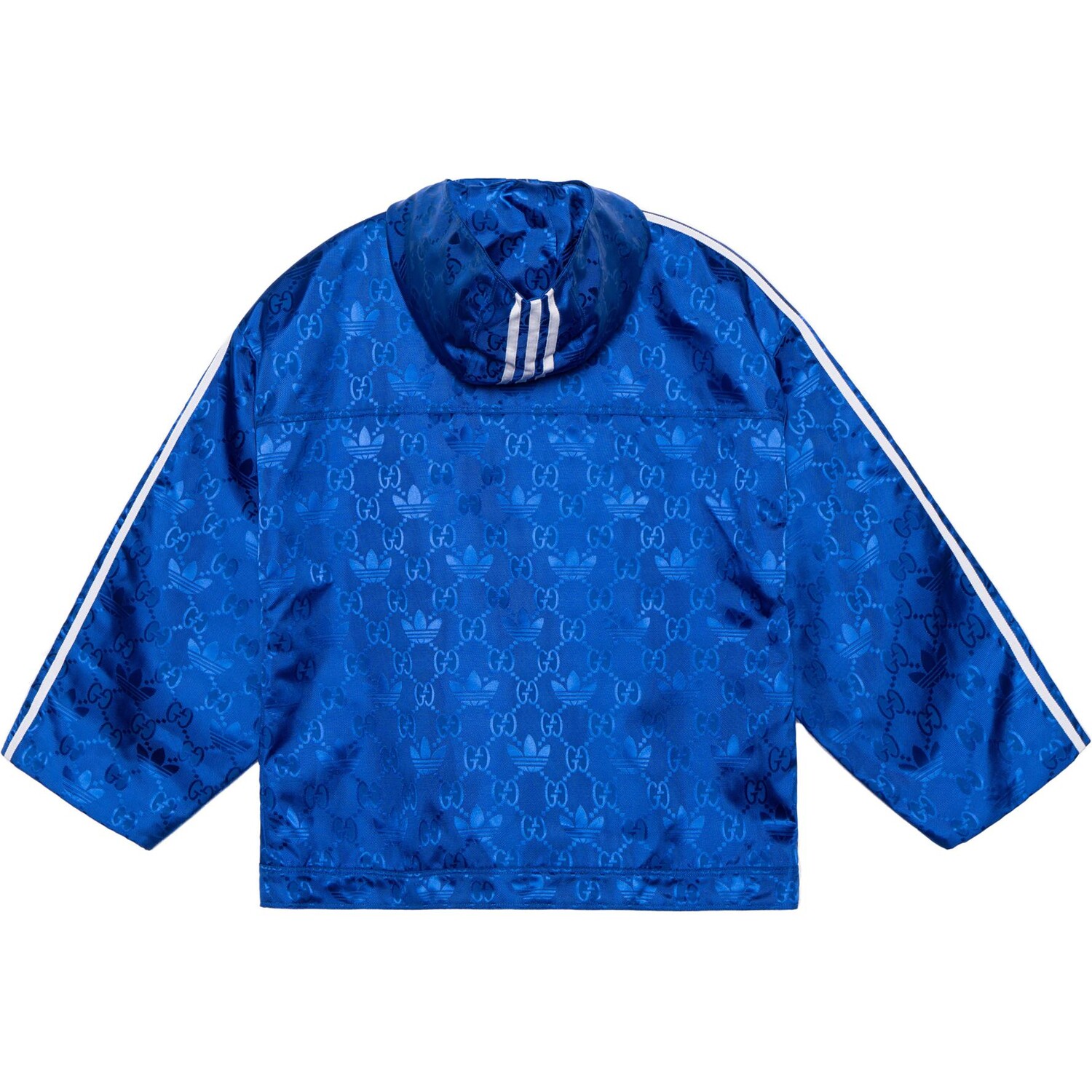 Куртка Adidas Originals X ADIDAS унисекс кобальтово-синяя Gucci, синий — фото 2