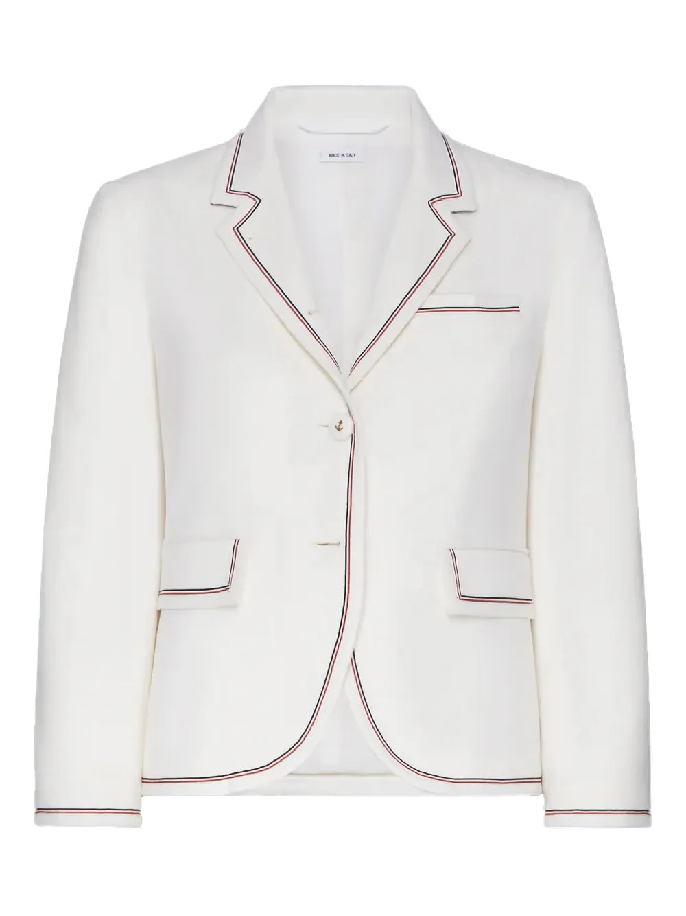 

Кашемировый пиджак THOM BROWNE, белый