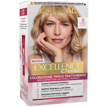 

L'Oreal Excellence 8 Светло-русый C6x20 L'Oréal