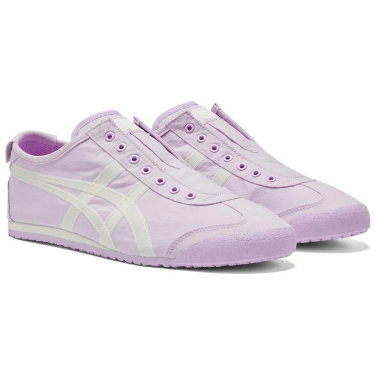 Onitsuka Tiger Асикс Мексика 66 Слипоны Цифровая Лаванда Крем, цвет Light Purple — фото 3