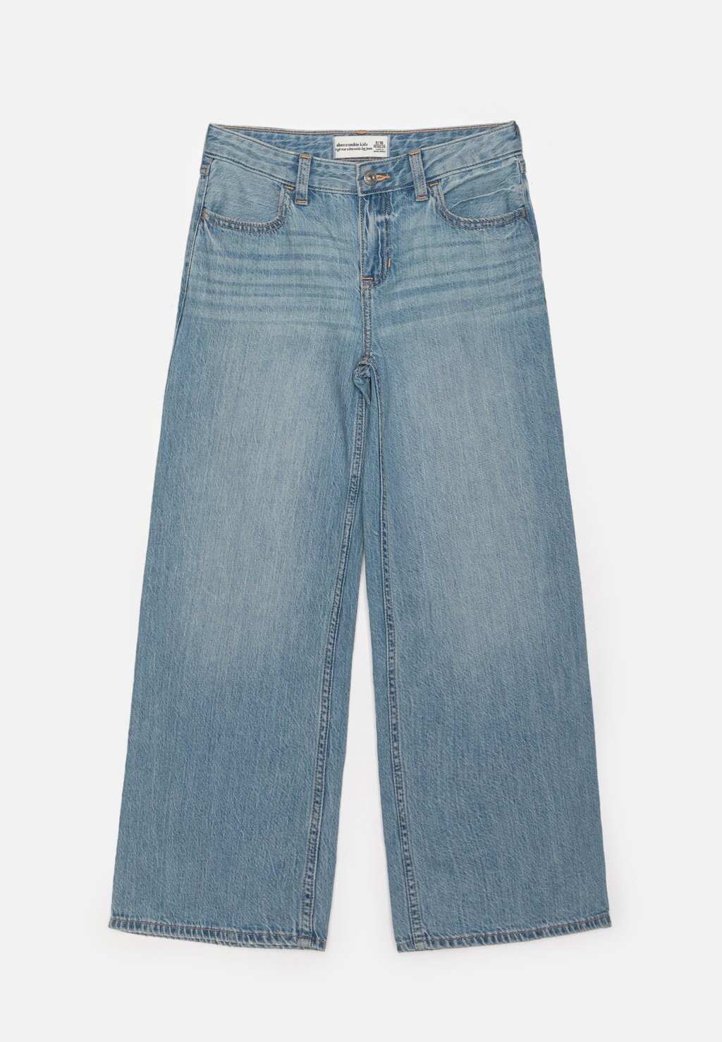 

Джинсы свободного кроя ULTRA WIDE LEG Abercrombie & Fitch, светло-голубой